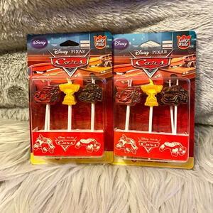 Cars Themed Birthday Candles - 12 Candles
